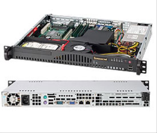 Supermicro SC512-203B Rack Black 200 W1