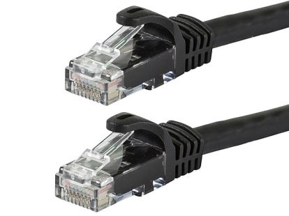 Monoprice 41812 networking cable Black 11.8" (0.3 m) Cat6 U/UTP (UTP)1