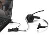 Lenovo 100 Mono Headset Wired Head-band Office/Call center USB Type-A Black4