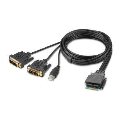 Belkin F1DN2MOD-HC-D06 KVM cable Black 70.9" (1.8 m)1