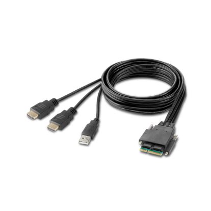 Belkin F1DN2MOD-HC-H06 KVM cable Black 70.9" (1.8 m)1