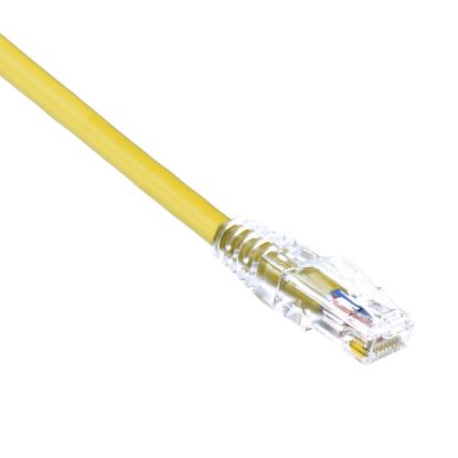 Weltron 90-C6CB-YL-001-NBT networking cable Yellow 12" (0.305 m) Cat6 U/UTP (UTP)1