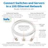 Tripp Lite N262AB-010-WH networking cable White 120.1" (3.05 m) Cat6a S/FTP (S-STP)2