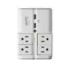 APC PE4WRU3 surge protector White 4 AC outlet(s) 120 V3