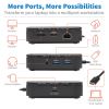 Tripp Lite MTB3-DOCK-04 notebook dock/port replicator Wired Thunderbolt 3 Black3