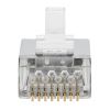 Tripp Lite N232-050-FTP wire connector RJ45 Metallic, Transparent4