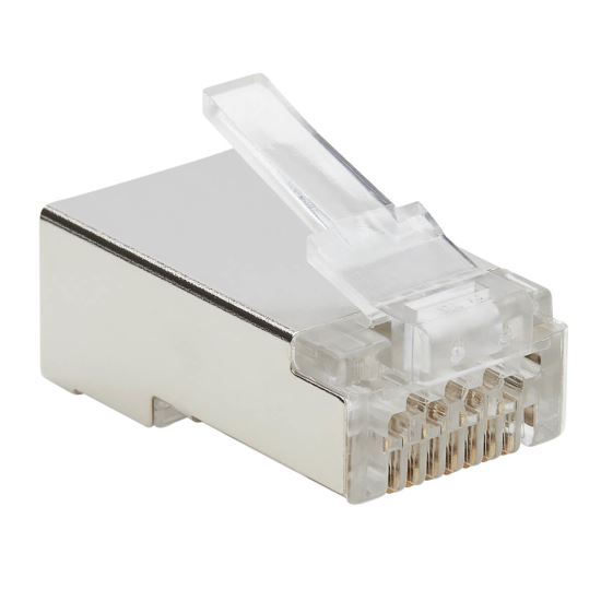 Tripp Lite N232-100-FTP wire connector RJ45 Metallic, Transparent1