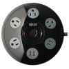 Tripp Lite TLP406USBUFO surge protector Black, Gray 4 AC outlet(s) 120 V 72" (1.83 m)3