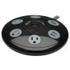 Tripp Lite TLP406USBUFO surge protector Black, Gray 4 AC outlet(s) 120 V 72" (1.83 m)4