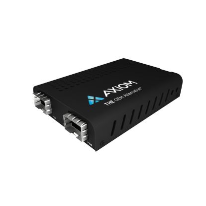Axiom MC08-SFP-AX network media converter 1250 Mbit/s Multi-mode, Single-mode Black1