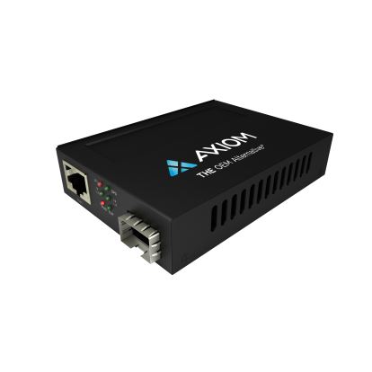 Axiom MCP32-F1-SFP-AX network media converter 1000 Mbit/s 1550 nm Multi-mode, Single-mode Black1