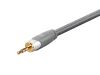 Monoprice 34573 audio cable 39.4" (1 m) 3.5mm Gray3