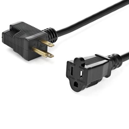 StarTech.com PAC102 power cable Black 12" (0.305 m) NEMA 5-15P NEMA 5-15R1