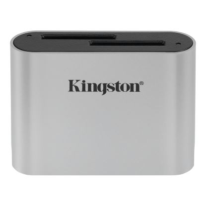 Kingston Technology Workflow SD Reader card reader USB 3.2 Gen 1 (3.1 Gen 1) Black, Silver1
