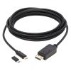 Tripp Lite U444-010-DP-BD video cable adapter 120.1" (3.05 m) USB Type-C DisplayPort Black8