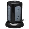 Tripp Lite TLP606UCTOWER surge protector Black, Gray 6 AC outlet(s) 120 V 96.1" (2.44 m)2