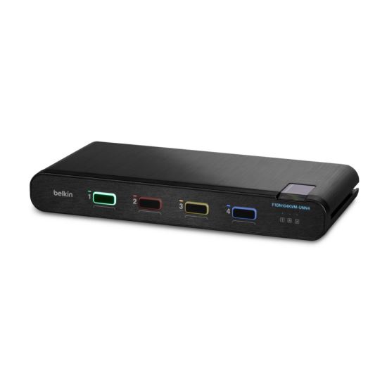 Belkin F1DN104KVM-UNN4 KVM switch Black1