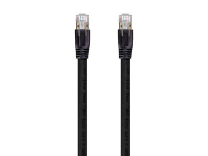 Monoprice 31061 networking cable Black 5.91" (0.15 m) Cat8 S/FTP (S-STP)1