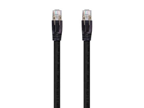 Monoprice 31061 networking cable Black 5.91" (0.15 m) Cat8 S/FTP (S-STP)1