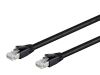 Monoprice 31061 networking cable Black 5.91" (0.15 m) Cat8 S/FTP (S-STP)2