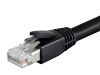 Monoprice 31061 networking cable Black 5.91" (0.15 m) Cat8 S/FTP (S-STP)3