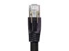 Monoprice 31061 networking cable Black 5.91" (0.15 m) Cat8 S/FTP (S-STP)4