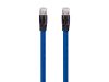 Monoprice 31087 networking cable Blue 35.4" (0.9 m) Cat8 S/FTP (S-STP)1