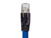Monoprice 31087 networking cable Blue 35.4" (0.9 m) Cat8 S/FTP (S-STP)4