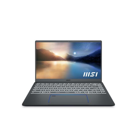 MSI Prestige 14 A11SCX-090 i7-1185G7 Notebook 14" Full HD Intel® Core™ i7 16 GB LPDDR4x-SDRAM 1000 GB SSD NVIDIA® GeForce® GTX 1650 Max-Q Wi-Fi 6 (802.11ax) Windows 10 Pro Gray1