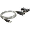 AddOn Networks USB2DB25 video cable adapter 59.8" (1.52 m) USB Type-A D-sub (DB-25) Silver7