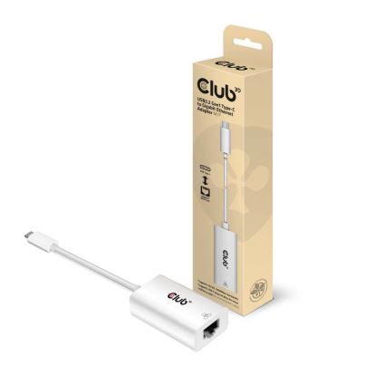 CLUB3D CAC-1519 cable gender changer USB-C RJ-45 White1