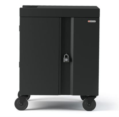 Bretford Cube Cart Portable device management cart Charcoal1