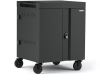 Bretford Cube Cart Portable device management cart Charcoal2