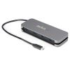 StarTech.com HB30CM4AB interface hub USB 3.2 Gen 1 (3.1 Gen 1) Type-C 5000 Mbit/s Black, Gray1