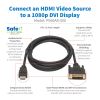 Tripp Lite P566AB-006 video cable adapter 72" (1.83 m) HDMI Type A (Standard) DVI-D Black3