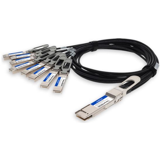 AddOn Networks QSFPDD-8SFP56-PDAC2-5M-AO InfiniBand cable 98.4" (2.5 m) QSFP-DD 8xSFP56 Black, Gray1