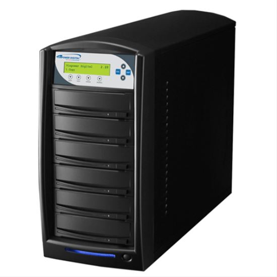 Vinpower Digital SharkNet DVD/CD 1:5 Optical disc duplicator 5 copies Black1