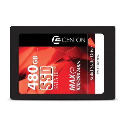 Centon S1-S3A-480G internal solid state drive 2.5" 480 GB Serial ATA III 3D NAND1
