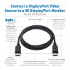 Tripp Lite P580AB-006 DisplayPort cable 72" (1.83 m) Black2