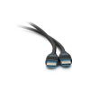 C2G C2G10373 HDMI cable 11.8" (0.3 m) HDMI Type A (Standard) Black, Blue2