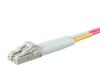 Monoprice 31222 fiber optic cable 393.7" (10 m) LC OM4 Purple3