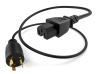 Unirise PWCD-L620PC15-15A-15F-BLK power cable Black 179.9" (4.57 m) NEMA L6-20P C15 coupler1