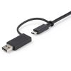 StarTech.com USBCCADP USB cable 39.4" (1 m) USB 3.2 Gen 2 (3.1 Gen 2) USB C Black8