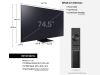 Samsung QN75QN800AF 75" 8K Ultra HD Smart TV Wi-Fi Stainless steel9