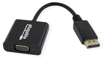 Plugable Technologies DPM-VGAF video cable adapter DisplayPort VGA (D-Sub) Black1