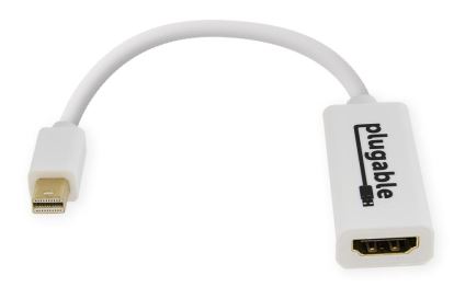 Plugable Technologies MDPM-HDMIF video cable adapter Mini DisplayPort HDMI White1
