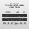 Plugable Technologies TBT3-UDC3 notebook dock/port replicator Docking Thunderbolt 3 Black2