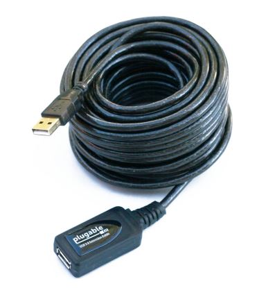 Plugable Technologies USB2-10M USB cable 393.7" (10 m) USB 2.0 USB A Black1