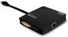 Plugable Technologies USB3-3900DHE video cable adapter USB Type-A HDMI + DVI Black1