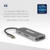 Plugable Technologies USBC-7IN1 interface hub USB 3.2 Gen 1 (3.1 Gen 1) Type-C 5000 Mbit/s Black2